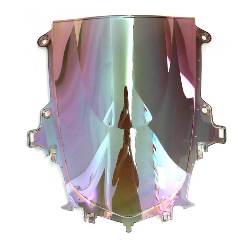 Windschutzscheibe Windschott Für YZF 1000 Für R1 2015 2016 2017 2018 2019 Motorrad Rauch Klar Spoiler Windschutzscheibe Blase Windschutzscheiben Windabweiser Motorrad-Fliegenschutz(Light Iridium) von LVGVZTTGKM