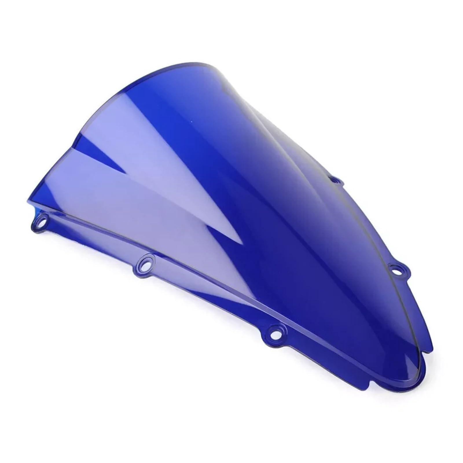 Windschutzscheibe Windschott Für YZF Für R1 Für YZF-R1 2000 2001 Motorrad Double Bubble Windschutzscheibe Windschutzscheibe Bildschirm ABS Schild Motorrad-Fliegenschutz(Blue) von LVGVZTTGKM