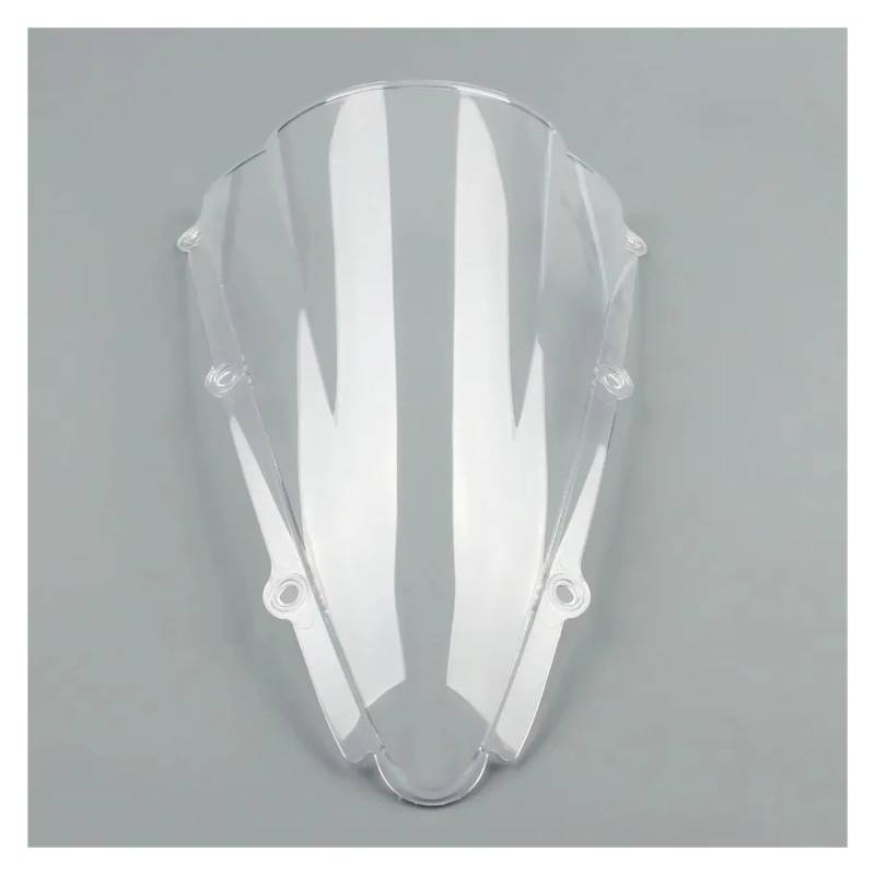 Windschutzscheibe Windschott Für YZF Für R1 Für YZF-R1 2000 2001 Motorrad Double Bubble Windschutzscheibe Windschutzscheibe Bildschirm ABS Schild Motorrad-Fliegenschutz(Clear) von LVGVZTTGKM