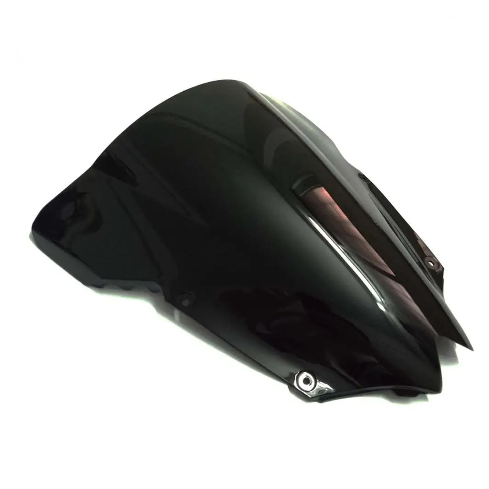 Windschutzscheibe Windschott Für YZF R6 Für YZF-R6 2008 2009 2010 2011 2012 2013 2014 2015 2016 Double Bubble Motorrad Windschutzscheibe Windschutzscheibe Frontglas Motorrad-Fliegenschutz(Black) von LVGVZTTGKM