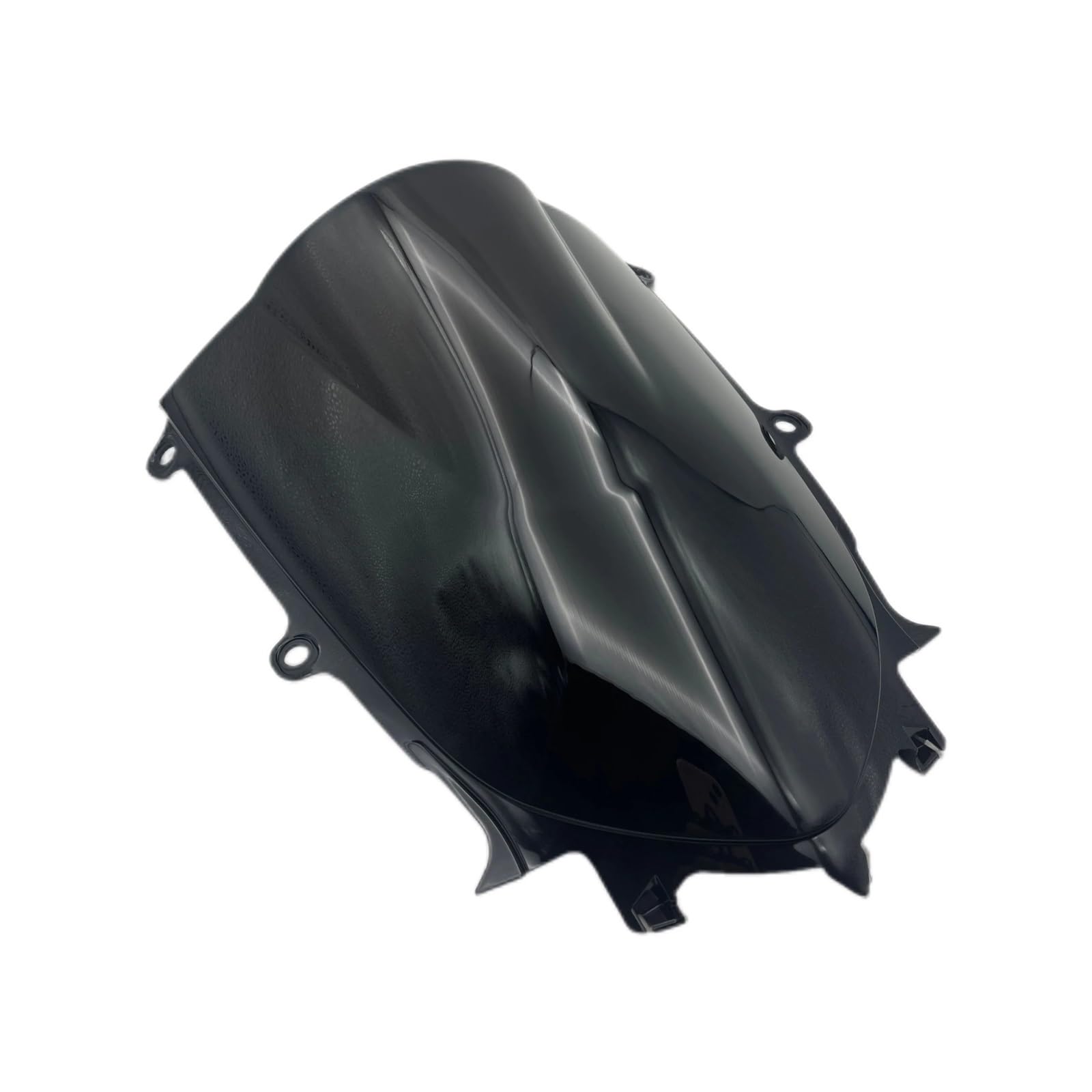 Windschutzscheibe Windschott Für YZF600 R6 R7 Für YZF-R6 YZF-R7 2017 2018 2019 2020 2021 2022 2023 2024 Motorrad Double Bubble Windschutzscheibe Windschutz Motorrad-Fliegenschutz(Black) von LVGVZTTGKM