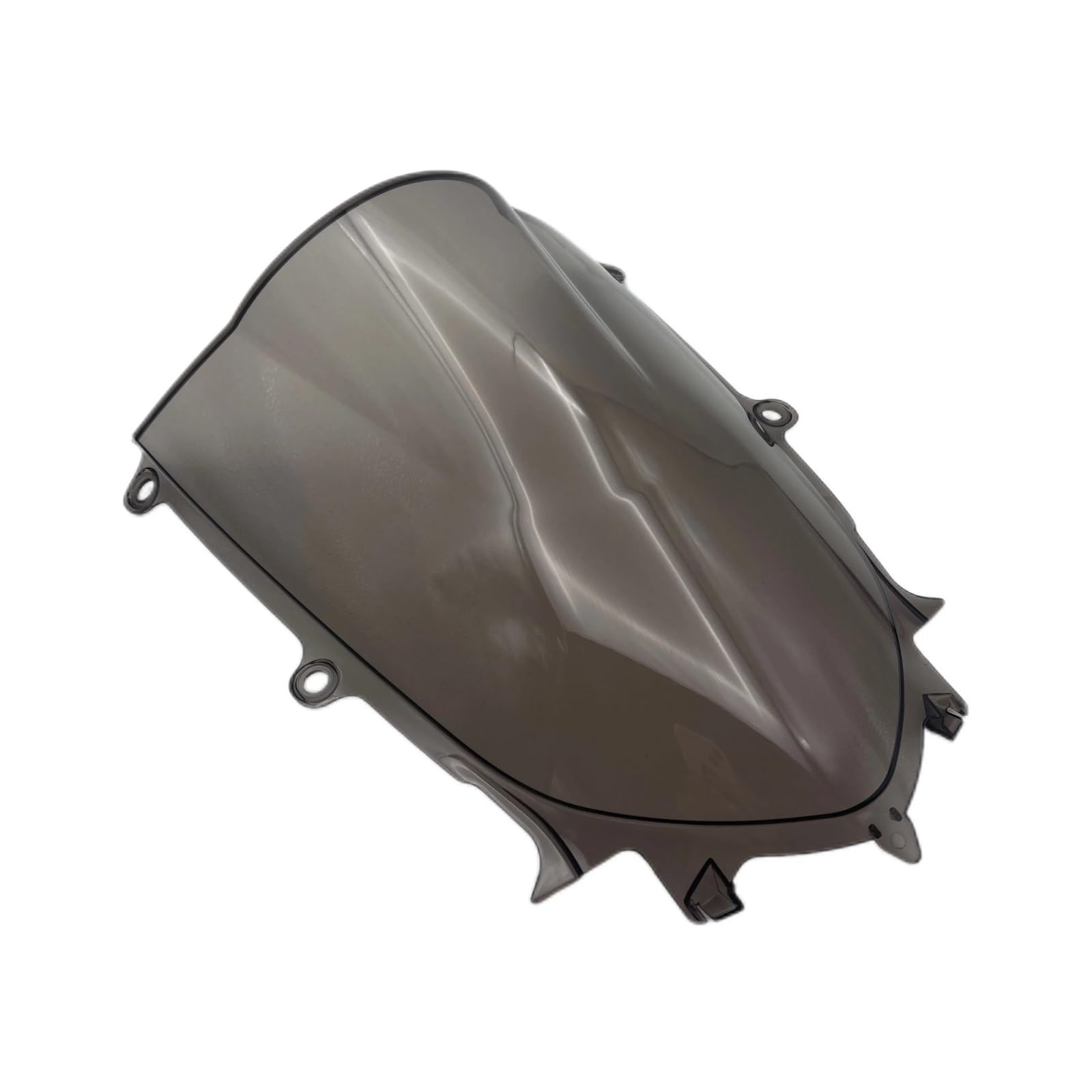 Windschutzscheibe Windschott Für YZF600 R6 R7 Für YZF-R6 YZF-R7 2017 2018 2019 2020 2021 2022 2023 2024 Motorrad Double Bubble Windschutzscheibe Windschutz Motorrad-Fliegenschutz(Smoke) von LVGVZTTGKM