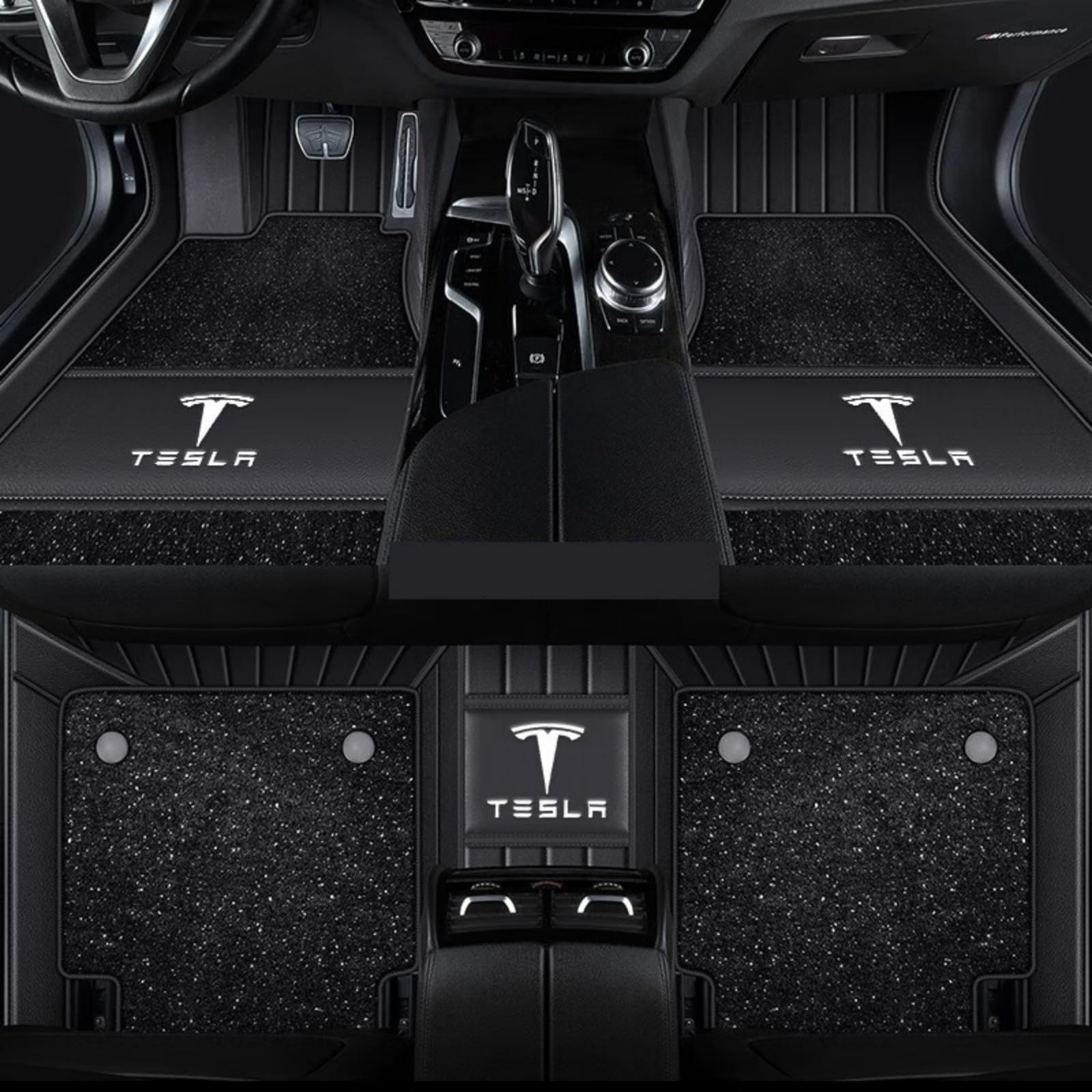 1 Satz Fußmatten Autoteppich für Tesla Model X 15-23 7Seats Automatte Absatzschoner aus Gummi Antirutschmatte Passgenau Verstärkter Allwetter,normal-Blackstyle 1 Satz Fußmatten Autoteppich für Tesla Model X 15-23 7Seats Automatte Absatzschoner aus Gummi Antirutschmatte Passgenau Verstärkter Allwetter,normal-Blackstyle von LVIPP