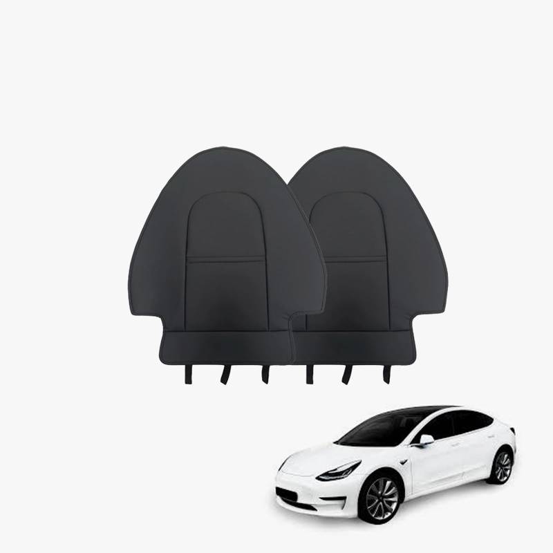 LVIPP 2 Stück Auto-Sitzschutzmatten für Tesla Model 3 Highland Schutzunterlage Sitzschoner Auto Wasserdicht Einfache Montage Sitzbezug Staubdicht von LVIPP