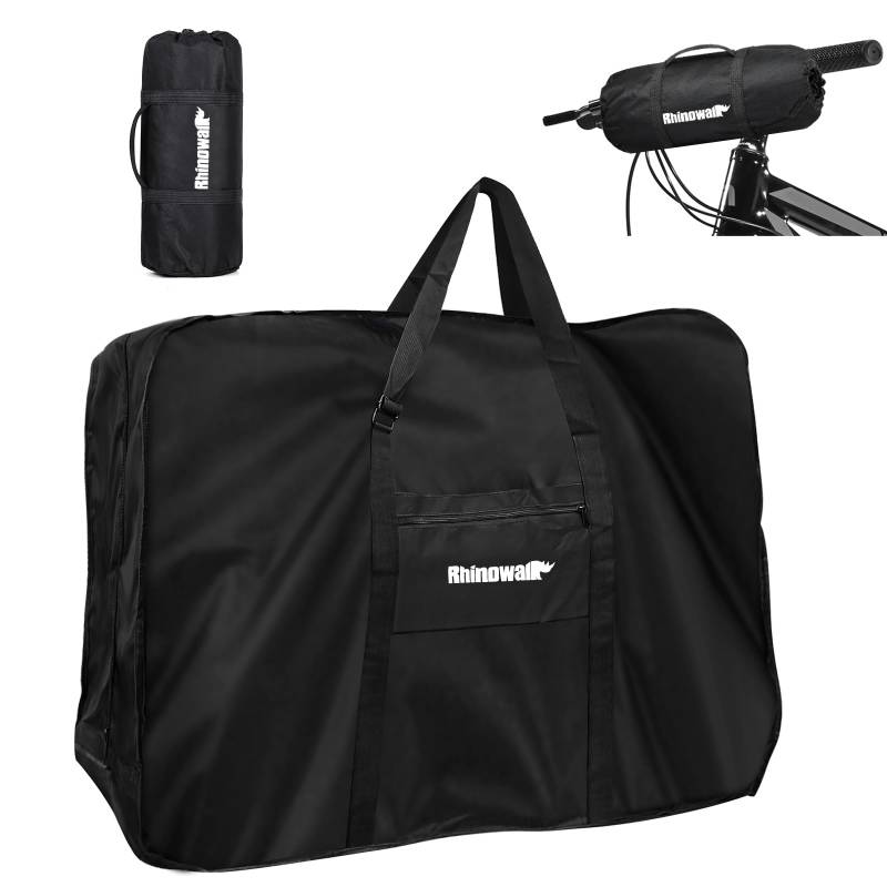 LVNRIDS 26 Zoll Faltbare Fahrradtasche Transporttasche Fahrrad Aufbewahrungstasche mit Tasche für Air Train Travel von LVNRIDS