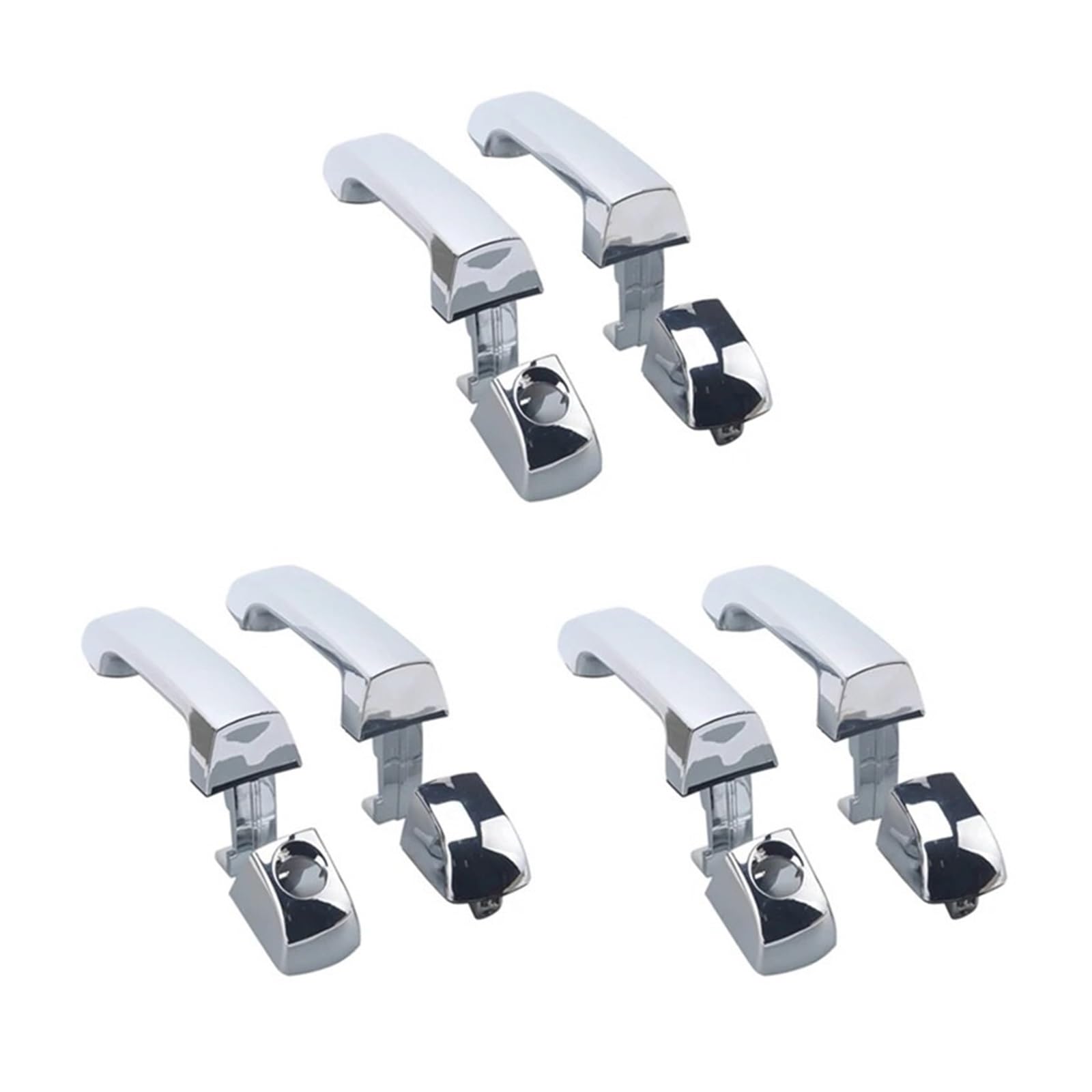 3 Paar Außentürgriffe Chrom Kompatibel für 2007-12 Hyundai Veracruz 826513J010 826623J010 Autoteile 3 Paar Außentürgriffe Chrom Kompatibel für 2007-12 Hyundai Veracruz 826513J010 826623J010 Autoteile von LVQJVAVE