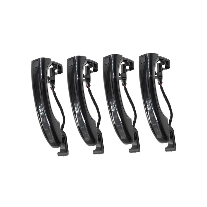 4 Pcs Auto Smart Sensor Außentür Griff Kompatibel Für Q7 2007-2015 4L0837205A 4L0837205B 4L0837207A Schwarz von LVQJVAVE