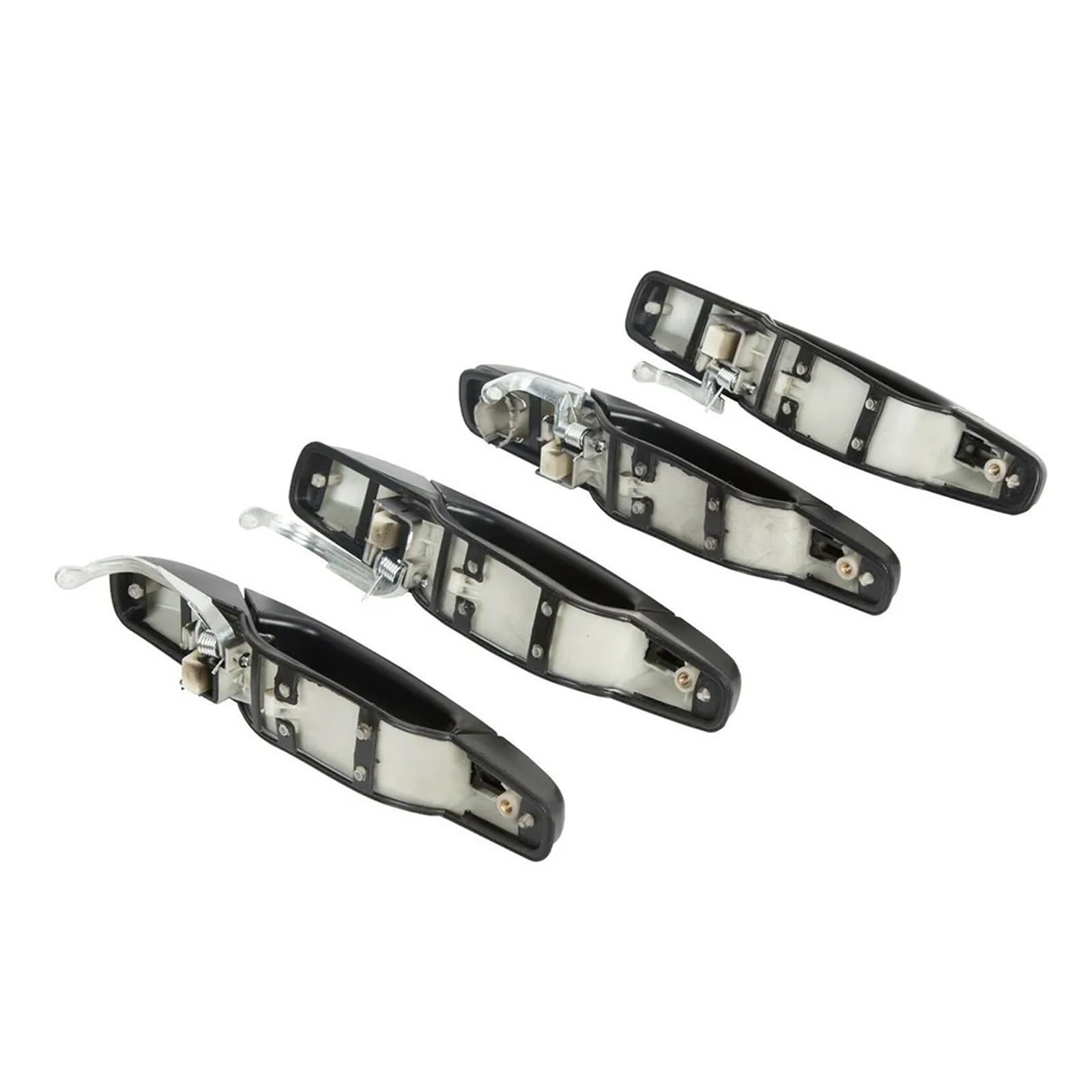4 Stück schwarze Außentürgriffe vorne und hinten, kompatibel mit GMC Sierra 1500 2500 3500 Truck 1999–2006, kompatibel mit GMC Yukon XL 1999–06 4 Stück schwarze Außentürgriffe vorne und hinten, kompatibel mit GMC Sierra 1500 2500 3500 Truck 1999–2006, kompatibel mit GMC Yukon XL 1999–06 von LVQJVAVE
