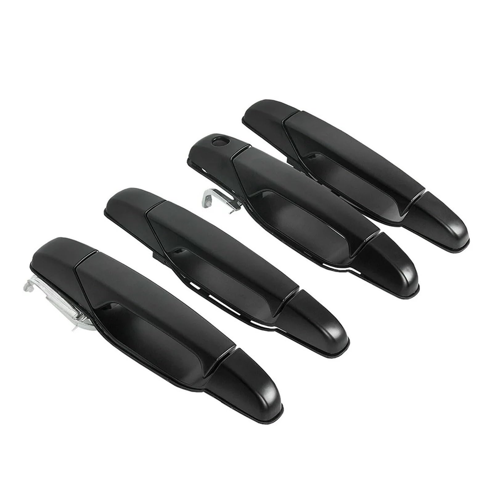 4-teiliges Außentürgriff-Set vorne und hinten, kompatibel mit GMC Sierra 1500/2500/3500, LKW-Autotürgriff, Außenzubehör 4-teiliges Außentürgriff-Set vorne und hinten, kompatibel mit GMC Sierra 1500/2500/3500, LKW-Autotürgriff, Außenzubehör von LVQJVAVE