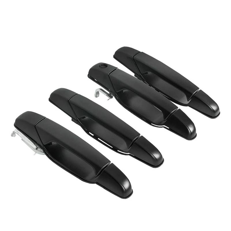 4-teiliges Außentürgriff-Set vorne und hinten, kompatibel mit GMC Sierra 1500/2500/3500, LKW-Autotürgriff, Außenzubehör von LVQJVAVE