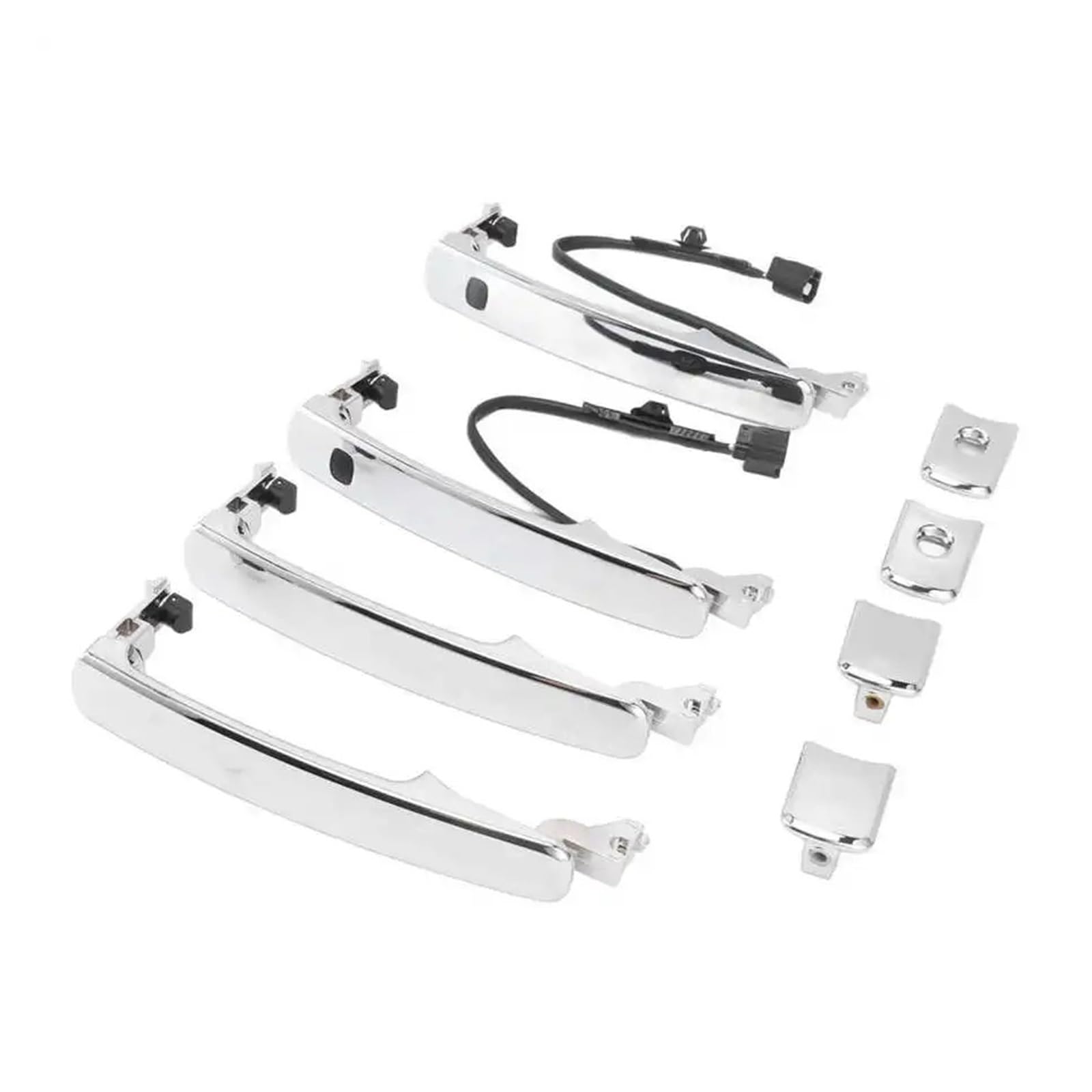 4-teiliges Auto-Außentürgriff-Set 80640-CA012 ABS Silber Kompatibel für Nissan Rogue Murano Autotürgriffe 4-teiliges Auto-Außentürgriff-Set 80640-CA012 ABS Silber Kompatibel für Nissan Rogue Murano Autotürgriffe von LVQJVAVE