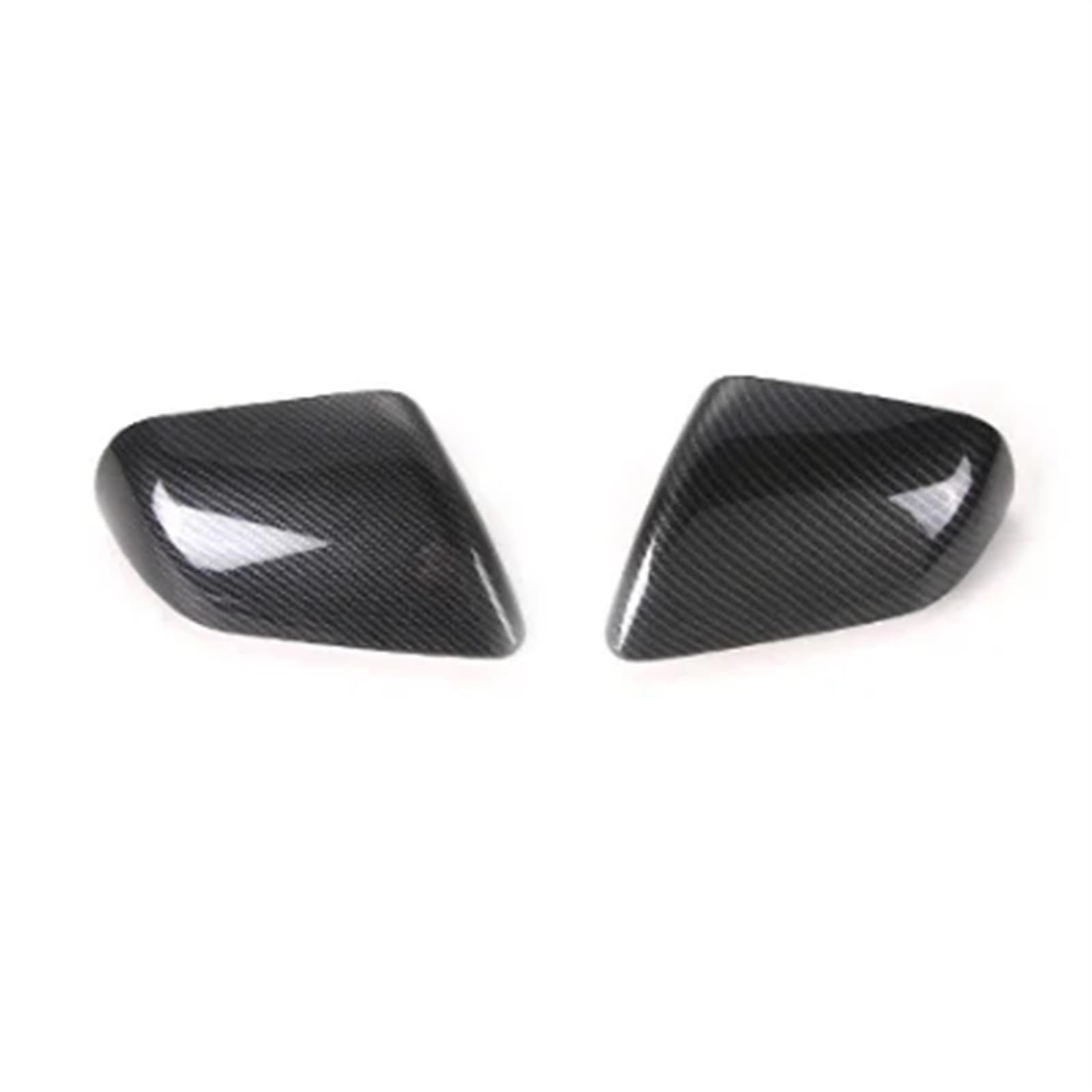 Äußere Seite Rückspiegel Dekoration Shell Cover Kompatibel for Ford Mustang 2015 2016 2017 2018 2019 2020 2021 2022(B carbon fiber grain) von LVQJVAVE