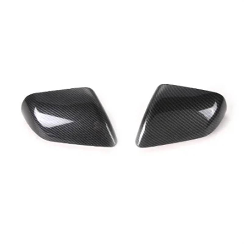 Äußere Seite Rückspiegel Dekoration Shell Cover Kompatibel for Ford Mustang 2015 2016 2017 2018 2019 2020 2021 2022(B carbon fiber grain) von LVQJVAVE