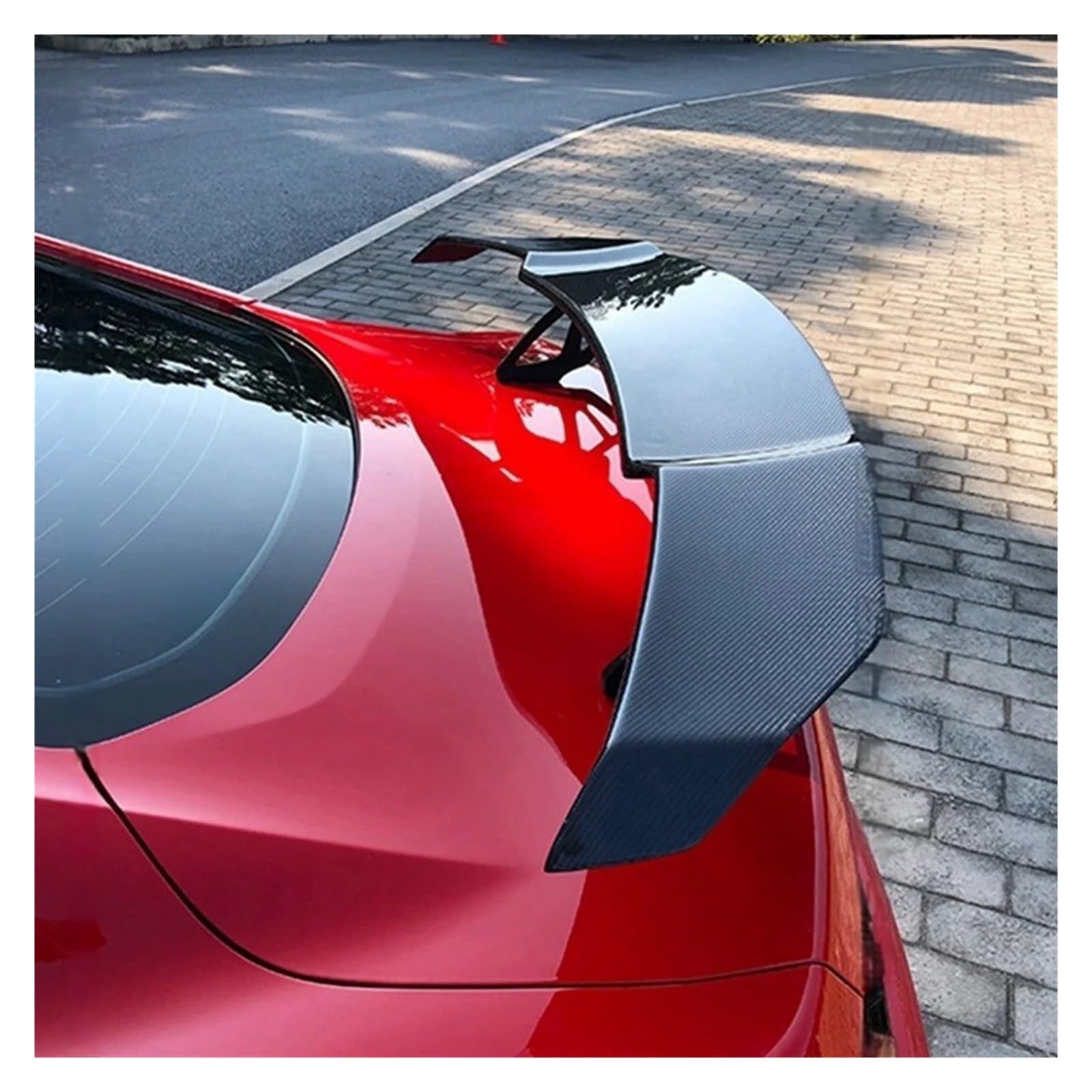 Allzweck-Auto-Styling Echtes Carbonfasermaterial und ABS-Farbspoiler Kompatibel für BMW E89 Z4 18i 20i 23i 28i 30i 35i Spoiler(Carbon Black) von LVQJVAVE