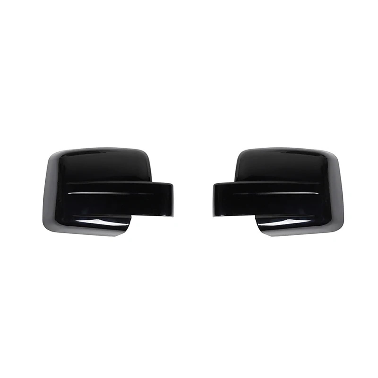 Außenrückspiegel Dekoration Shell Cover kompatibel for Dodge Nitro for Jeep Liberty 2007 2008 2009 2010 2011 2012(Black) von LVQJVAVE