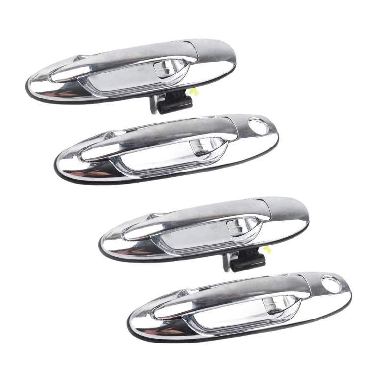 Außentürgriff 69240-60061 Außentürgriff, Chrom, OEM-Standard, kompatibel für Land Cruiser 1998-2007 von LVQJVAVE