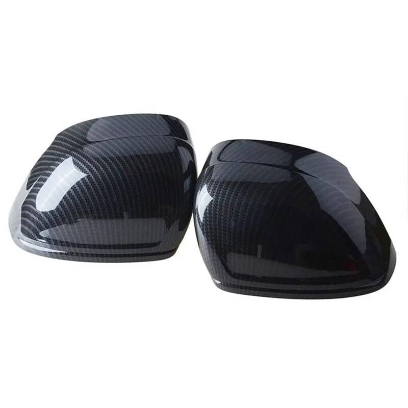 Auto Flügel Tür Seite Gehäuse Rückspiegel Abdeckung Shell Cap Kompatibel for Volvo XC60 2018-2022 39844970 39844955(Carbon Fiber) von LVQJVAVE