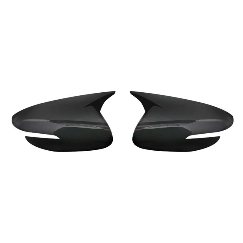 Auto Rückspiegel Gehäuse Abdeckung Flügel Tür Seite Spiegel Shell Cap Kompatibel for Kia Forte K3 2013 2014 2015 2016 2017 2018(Bright black) von LVQJVAVE