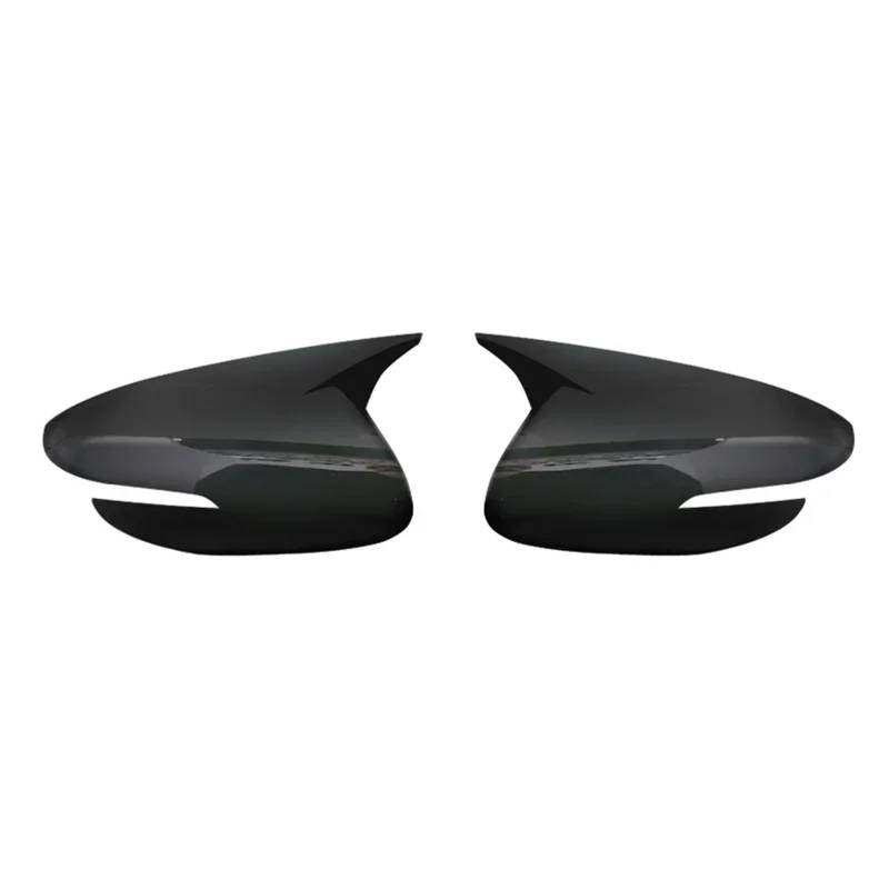 Auto Rückspiegel Gehäuse Abdeckung Flügel Tür Seite Spiegel Shell Cap Kompatibel for Kia Forte K3 2013 2014 2015 2016 2017 2018(Bright black) von LVQJVAVE