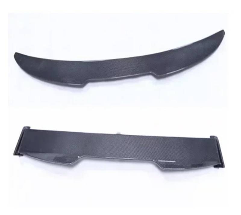 Carbon Fiber Auto Hinten Flügel Stamm Lip Dach Spoiler Kompatibel Für BMW G06 X6 2020 2021 2022 2023(Army green) von LVQJVAVE