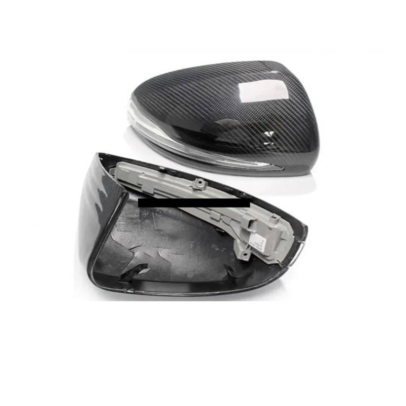 Carbon Fiber Rückspiegel Abdeckung Kompatibel for Benz GLA H247 GLB X247 GLC X253 CLS C257 Seite Spiegel Schalen Rahmen fall(Replace LHD) von LVQJVAVE