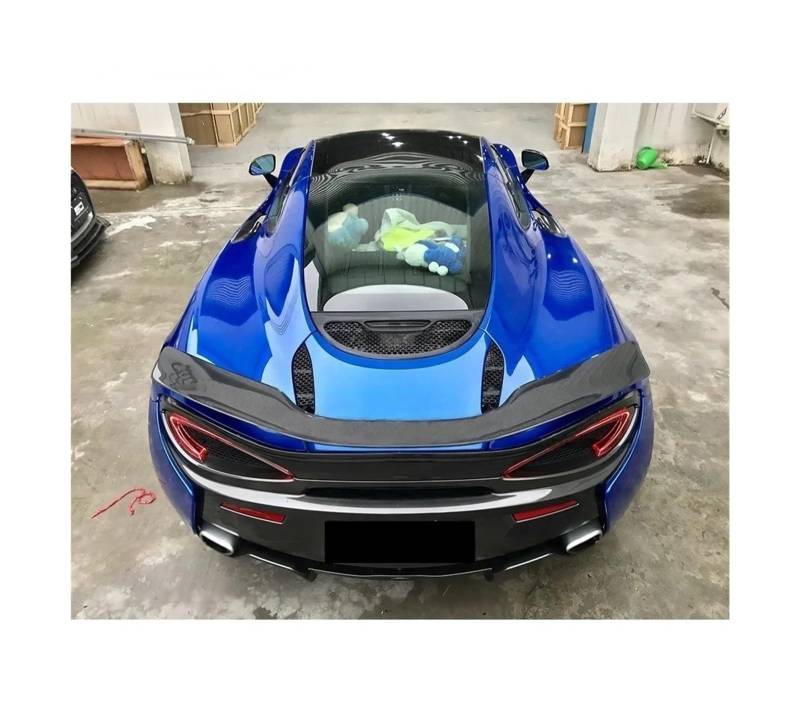DRY CARBON FIBER SPOILER Kompatibel Für MC LAREN 540C/ 570S von LVQJVAVE
