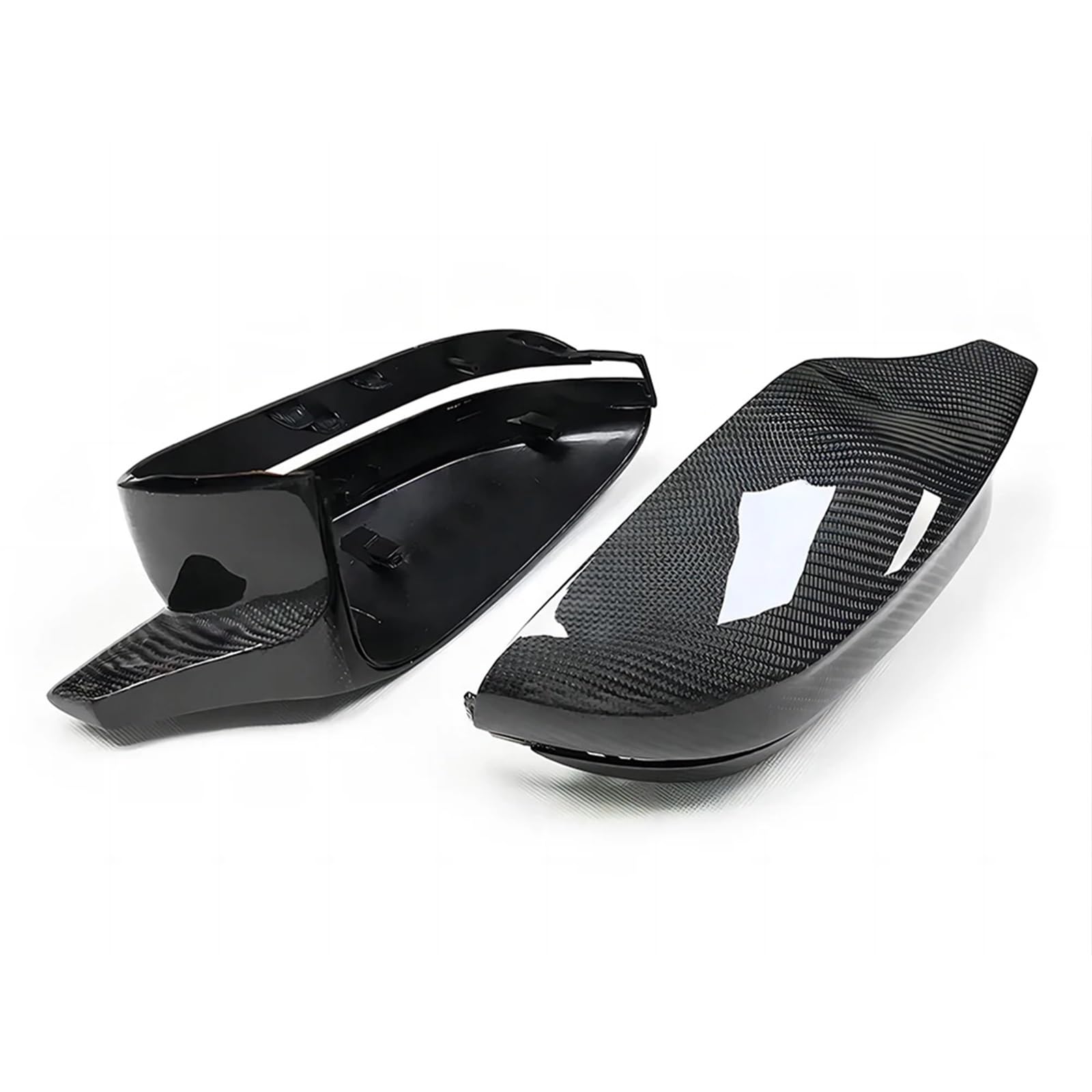 Ersatz-Rückseitenspiegel-Abdeckungskappe, kompatibel for BMW G20 G28 G22 G23 G26 G42 2 3 4 Serie I4 G80 Stil Kohlefaser-Gehäuseschale(2 Series G42 RHD) von LVQJVAVE