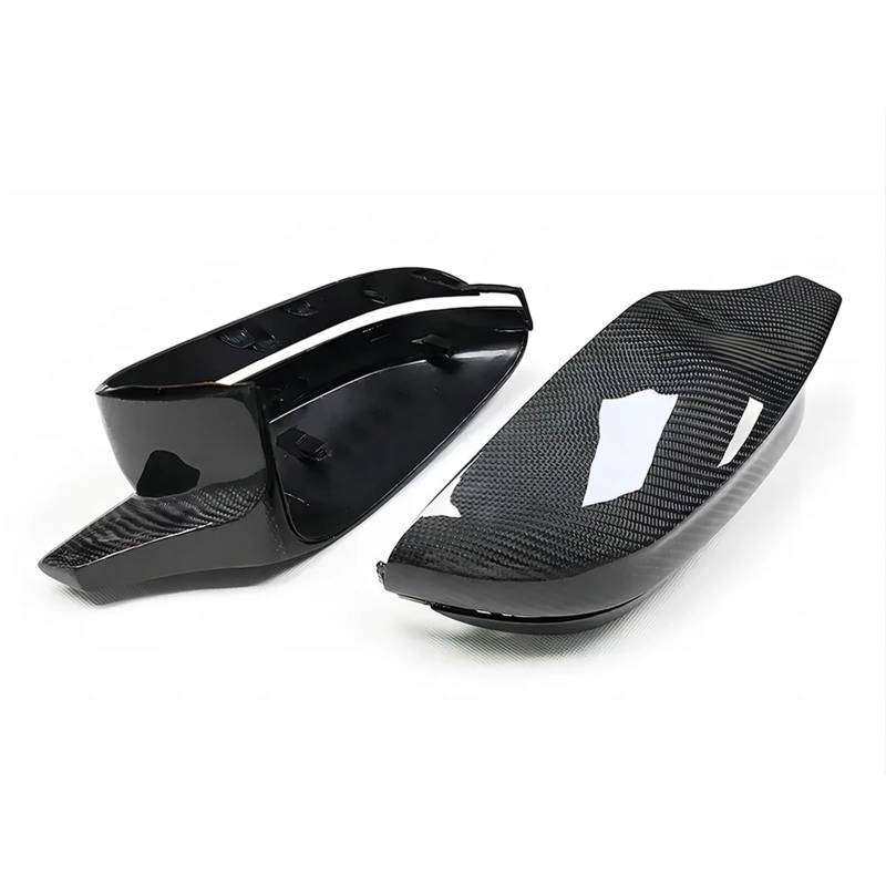 Ersatz-Rückseitenspiegel-Abdeckungskappe, kompatibel for BMW G20 G28 G22 G23 G26 G42 2 3 4 Serie I4 G80 Stil Kohlefaser-Gehäuseschale(2 Series G42 RHD) von LVQJVAVE