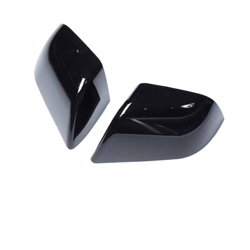 Ersatzabdeckung for Rückspiegelschale, kompatibel mit Tesla Model Y, Außenspiegelkappen, Ersatzteile(Glossy Black) von LVQJVAVE
