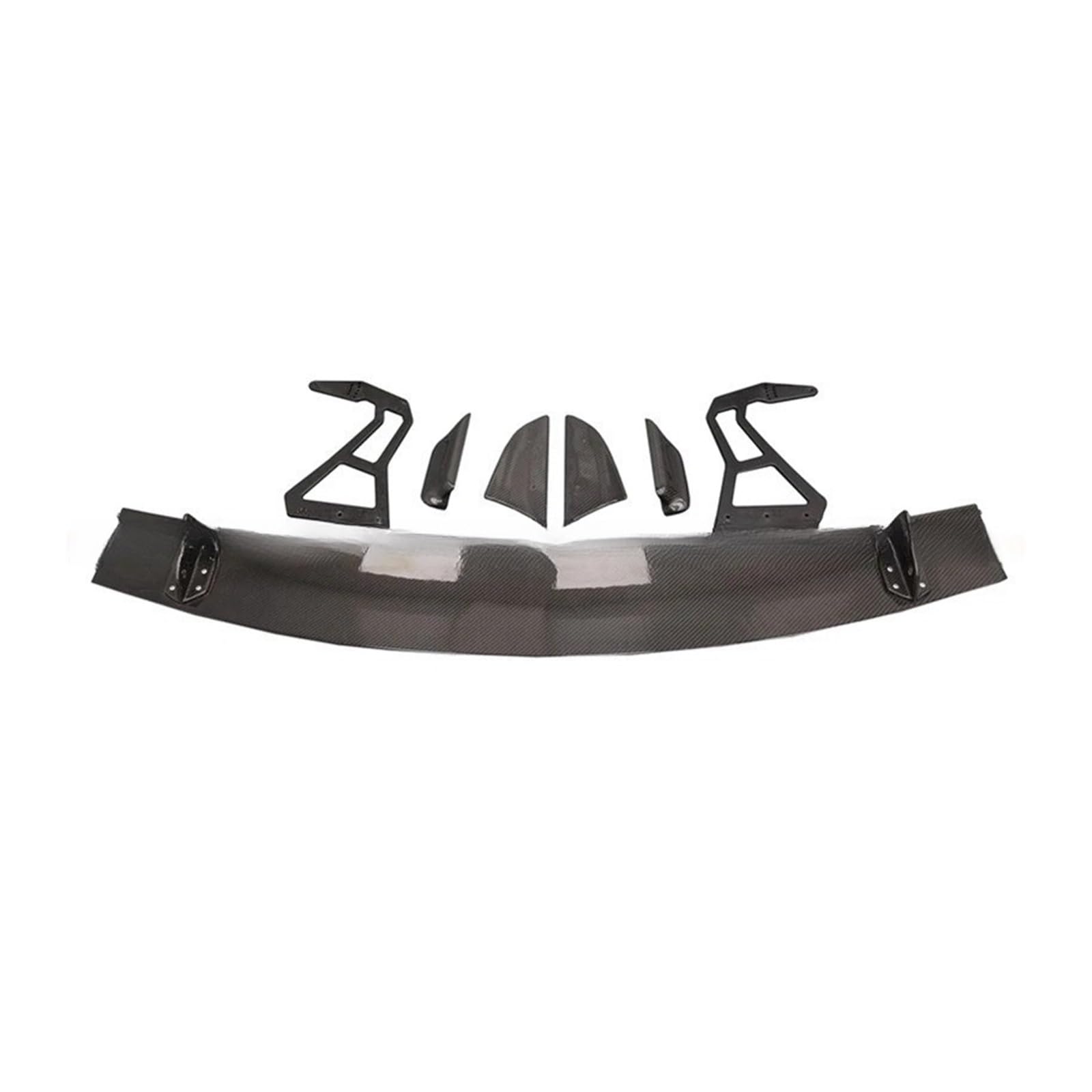 Kompatibel Für HONDA TypeR FL5 Carbon Fiber Front Lip Front Schaufel Kiefer Front Spoiler(DRY CARBON FIBER) von LVQJVAVE