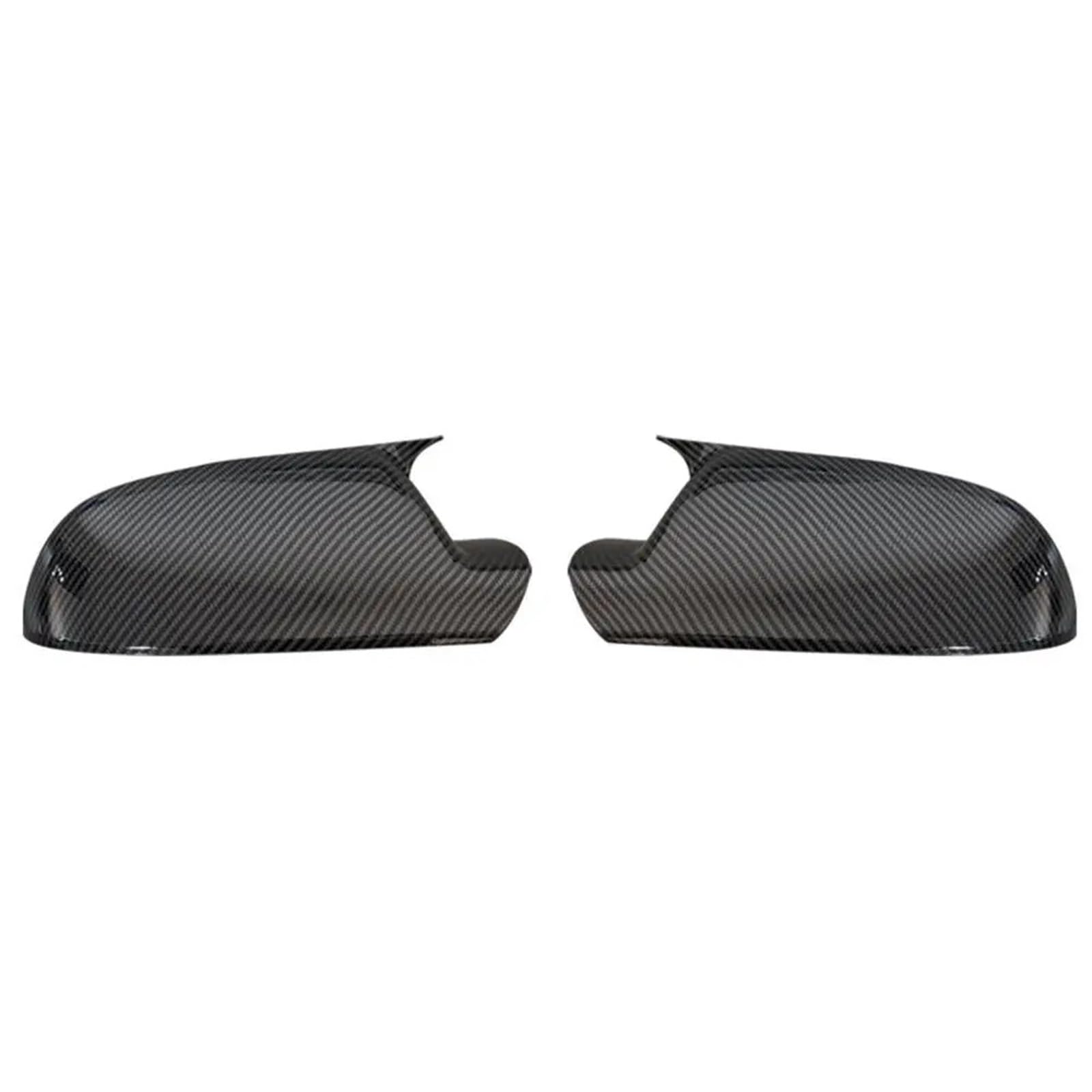 Kompatibel for A3 8P A4 A5 B8.5 S5 RS3 RS4 RS5 Rückspiegel-Abdeckung, Flügelkappe, Außentür, Rückansicht, Gehäuseverkleidung, Karbonfaser-Optik(Carbon) von LVQJVAVE