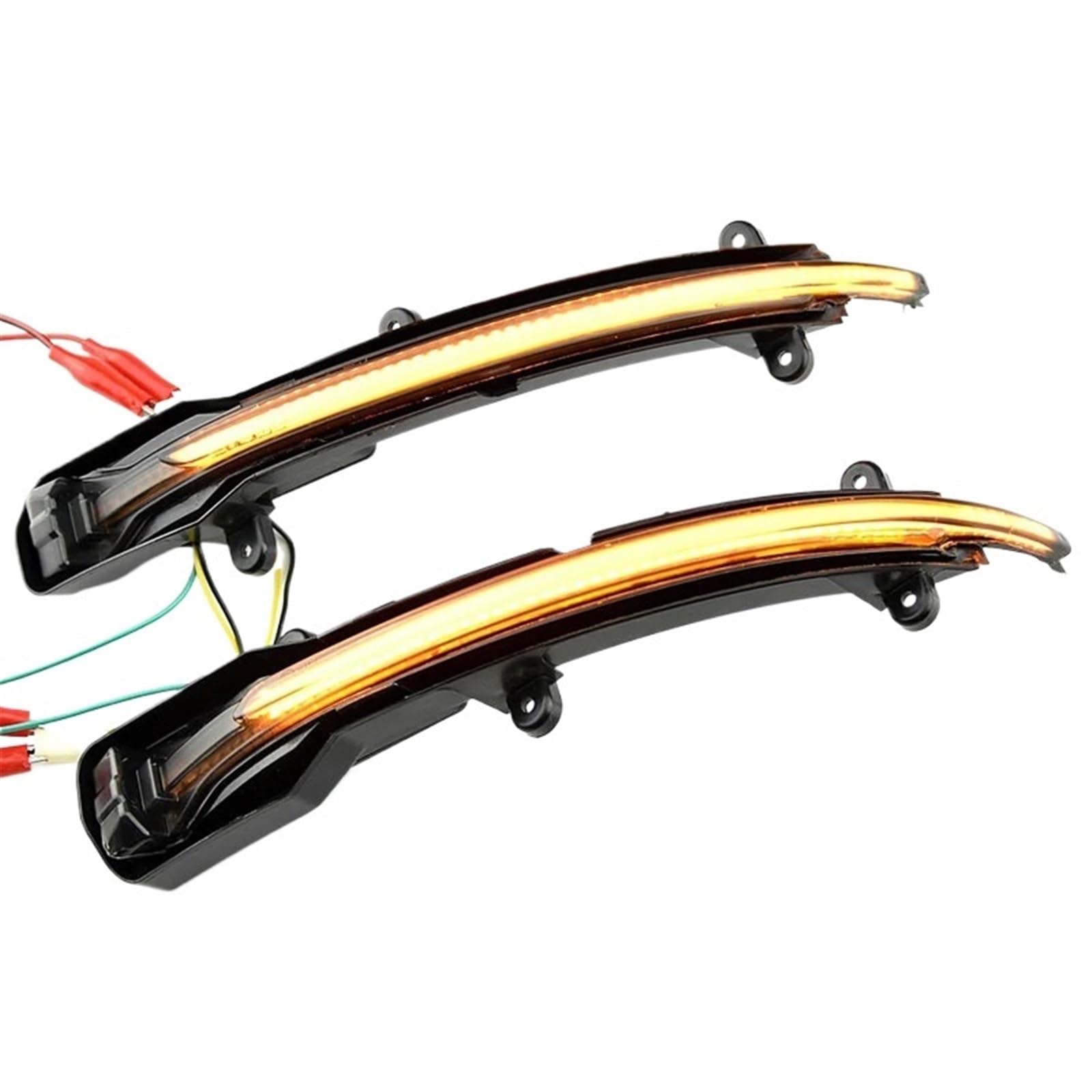 Kompatibel for Audi 2008–2017 Q5/SQ5 2009–2015 Q7/SQ7. Rückspiegel-Blinker, ein Paar, Auto-Blinker, Zubehör ersetzen(Yellow) von LVQJVAVE