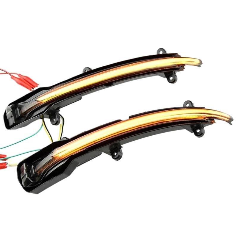 Kompatibel for Audi 2008–2017 Q5/SQ5 2009–2015 Q7/SQ7. Rückspiegel-Blinker, ein Paar, Auto-Blinker, Zubehör ersetzen(Yellow) von LVQJVAVE