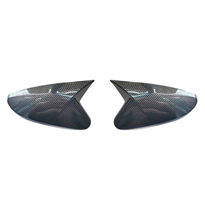 Kompatibel for Hyundai Elantra 2012-2018 ABS Rückspiegel Schutzhülle Chrom Carbon Faser Dekorative Horn Abdeckung Außen(Carbon fiber pattern) von LVQJVAVE