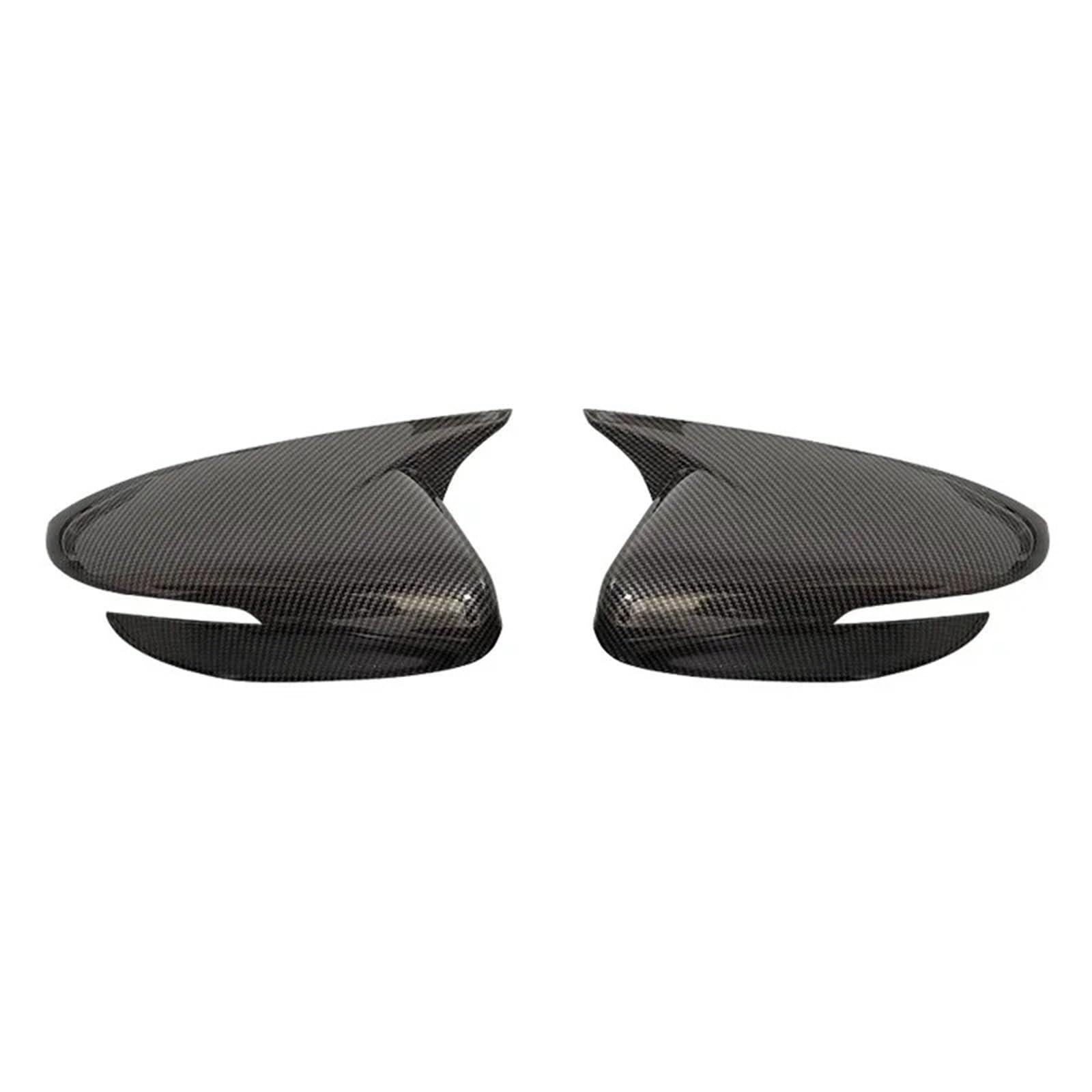 Kompatibel for Kia Forte K3 2013 2014 2015 2016 2017 2018 Außerhalb Rückspiegel Abdeckung Flügel Tür Seite Spiegel Shell cap Gehäuse(Carbon fiber pattern) von LVQJVAVE