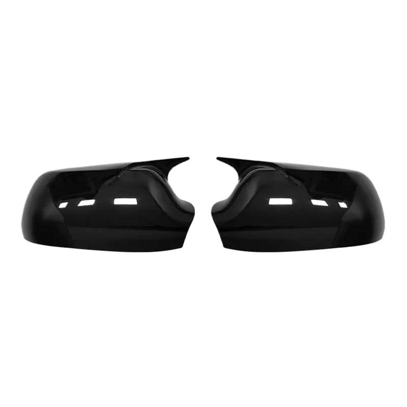 Kompatibel for Mazda 6 Atenza GG 2003 2004 2005 2006 2007 2008 Rückspiegelkappe Tür Außenspiegelabdeckung Schale Flügelseitenspiegelgehäuse(Bright black) von LVQJVAVE