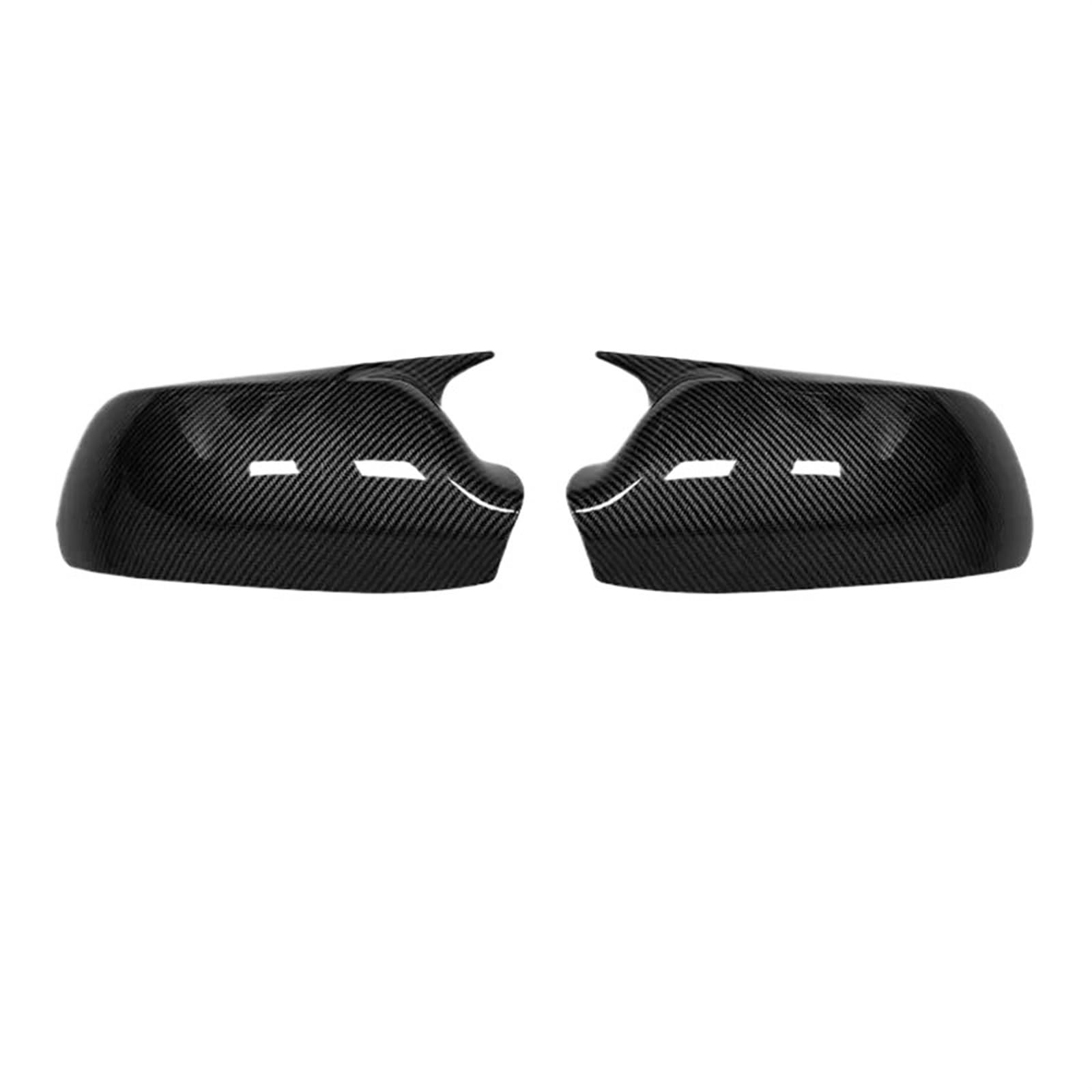 Kompatibel for Mazda 6 Atenza GG 2003 2004 2005 2006 2007 2008 Rückspiegelkappe Tür Außenspiegelabdeckung Schale Flügelseitenspiegelgehäuse(Carbon fiber pattern) von LVQJVAVE