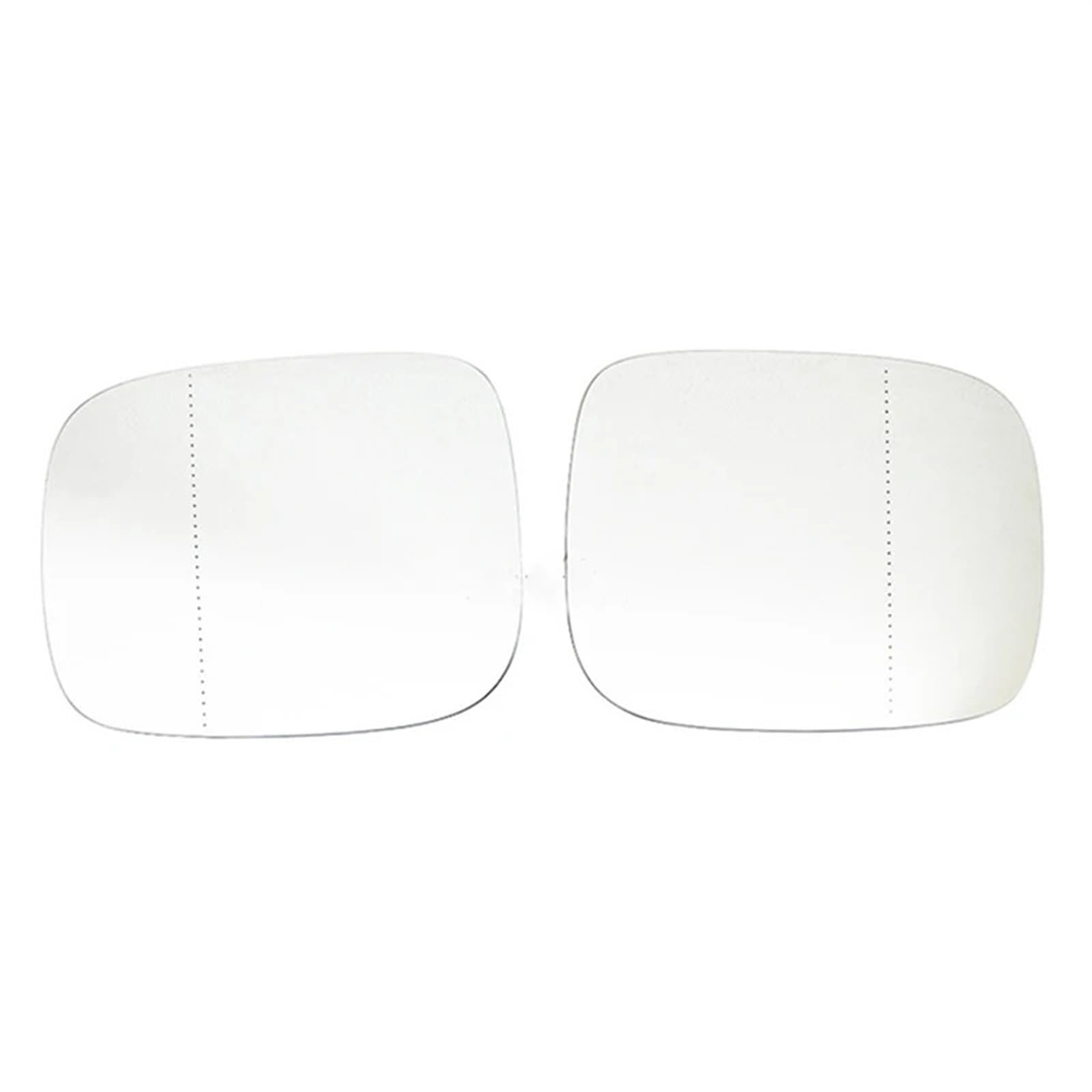 Kompatibel for Volvo XC70 XC90 V70 XC70 2008 2009 2010 2011. Vorderer linker Rückspiegel, Tür, beheizter Flügel, Rückspiegelglas 30716138(A pair Black) von LVQJVAVE