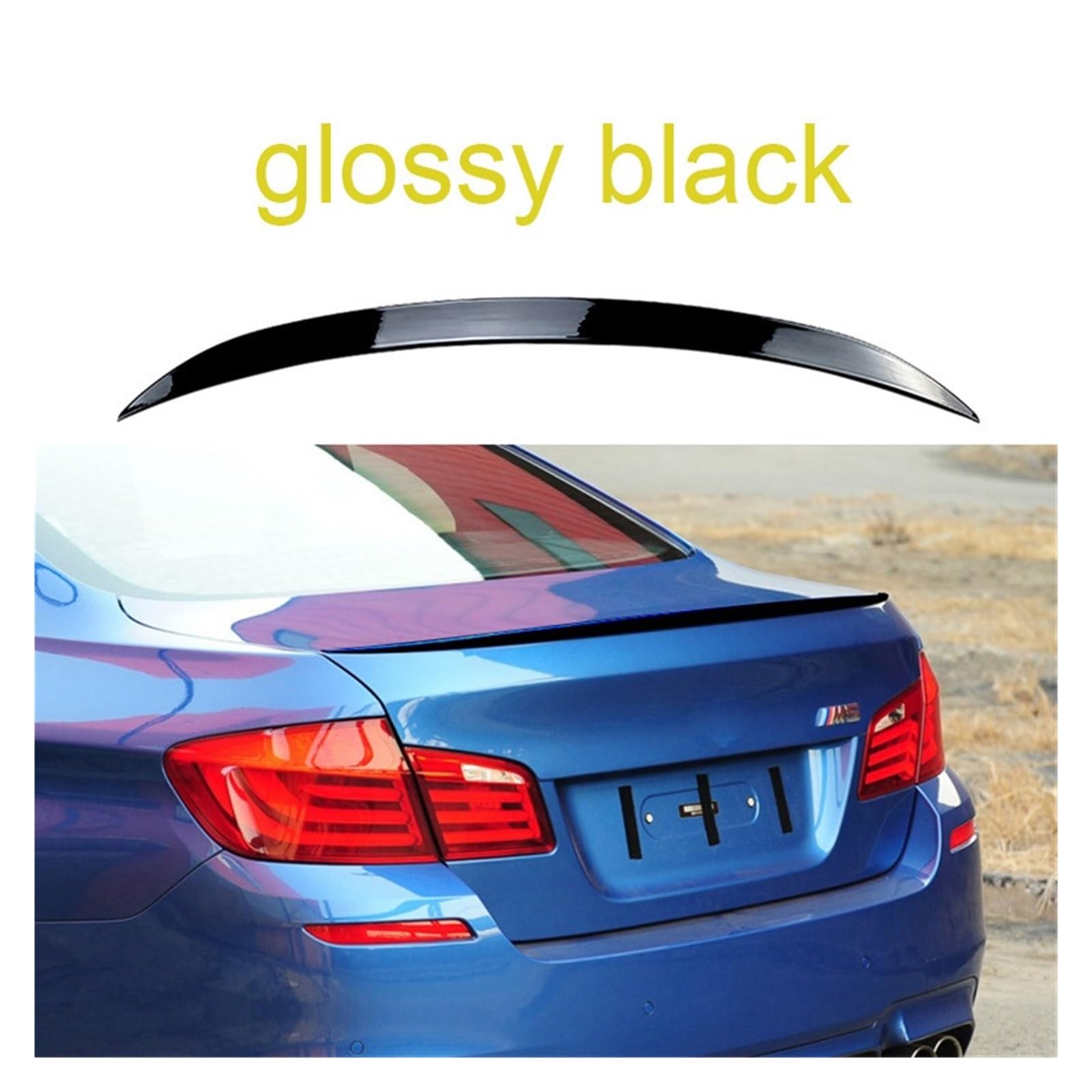Kompatibel für BMW 5 Series F10 2011–2017 520i 525i M5 Auto Heckklappe Splitter Lip Wings Spoiler Heckkofferraum Dachspoiler Duck Tail Kompatibel für BMW 5 Series F10 2011–2017 520i 525i M5 Auto Heckklappe Splitter Lip Wings Spoiler Heckkofferraum Dachspoiler Duck Tail von LVQJVAVE