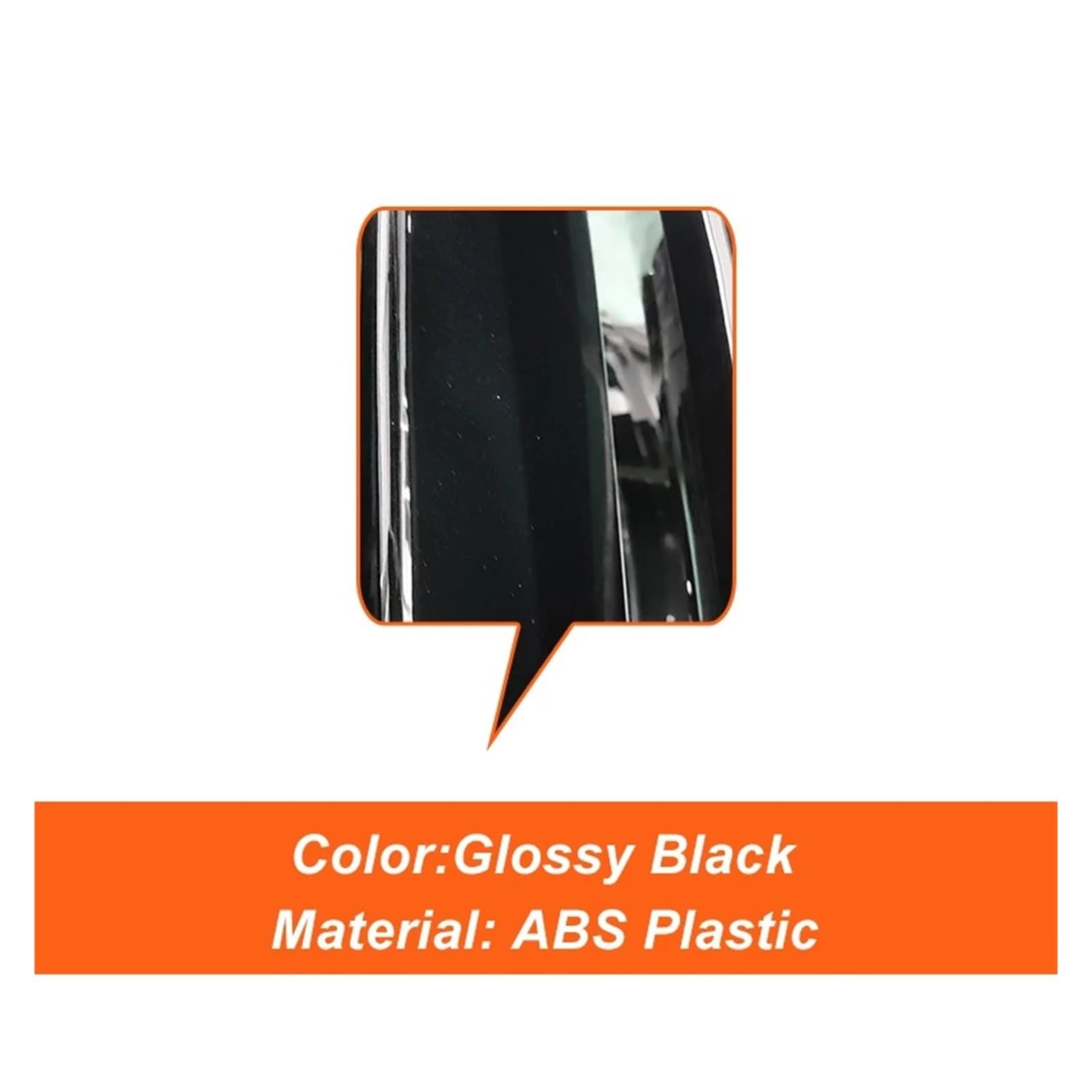 Kompatibel für BMW 5 Series F10 Limousine 2011 2012 2013 2014 2015 2016 2017 P Style Heckklappe Ducktail Lip Auto Spoiler Flügel Zubehör(Glossy Black) von LVQJVAVE