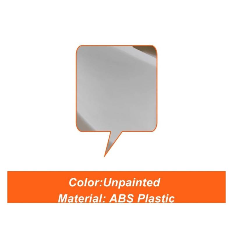 Kompatibel für BMW 5 Series F10 Limousine 2011 2012 2013 2014 2015 2016 2017 P Style Heckklappe Ducktail Lip Auto Spoiler Flügel Zubehör(Unpainted) von LVQJVAVE