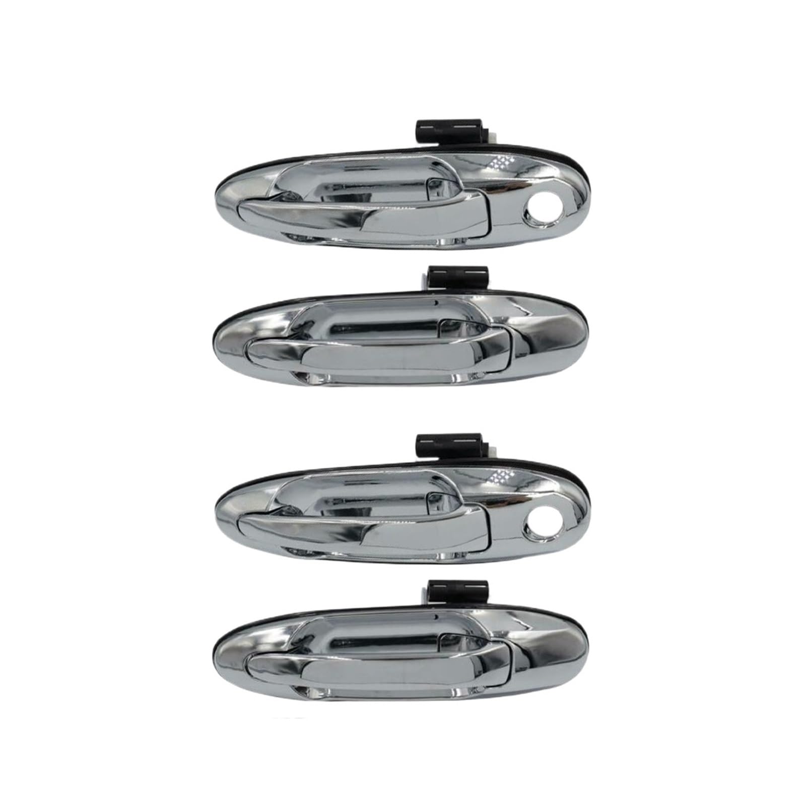 Kompatibel mit Land Cruiser LC100 / Lexus LX470 98-07. Auto-Außentürgriffe vorne hinten links und rechts (Silber) von LVQJVAVE