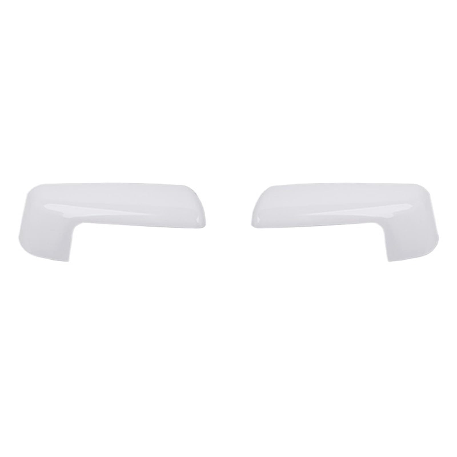 Rückspiegel Shell Dekoration Abdeckung Kompatibel for Chevrolet Silverado for GMC Sierra 2019 2020 2021 2022 2023 2024 Up(WHITE) von LVQJVAVE