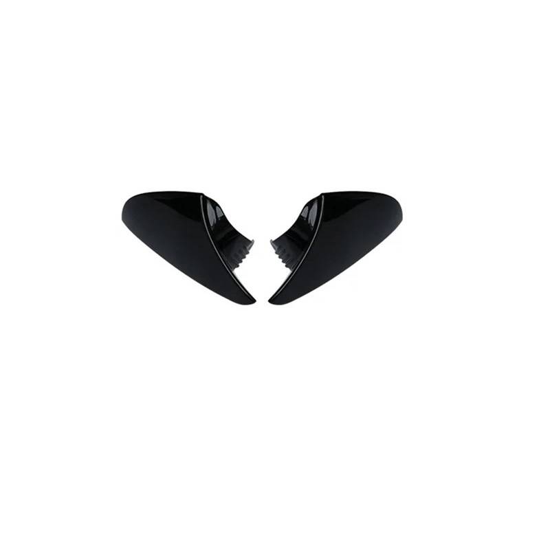 Rückspiegelabdeckung Ox Horn Side Rearview Shell ABS Passend for Lexus ES200 260 300H 2018-2023 UX 2019-2023 Zubehör(Glossy Black) von LVQJVAVE