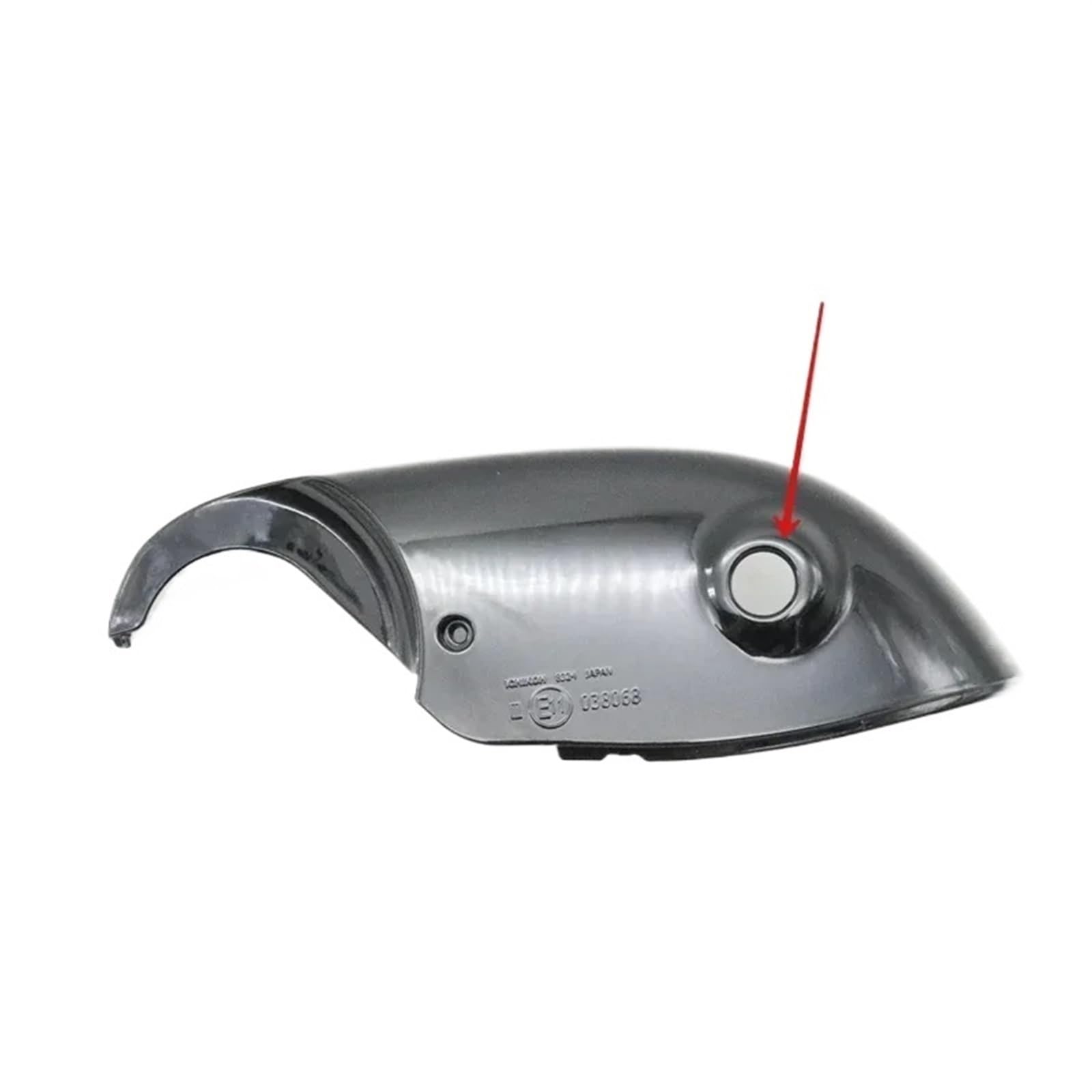 Seite Rückspiegel Objektiv Abdeckung Rahmen Blinker Licht Untere Shell Basis Kappe Kompatibel for Infiniti Q50 Q50S Q70 2014-2022 Q60 QX30 16-20(Lower Cap WithHole L) von LVQJVAVE