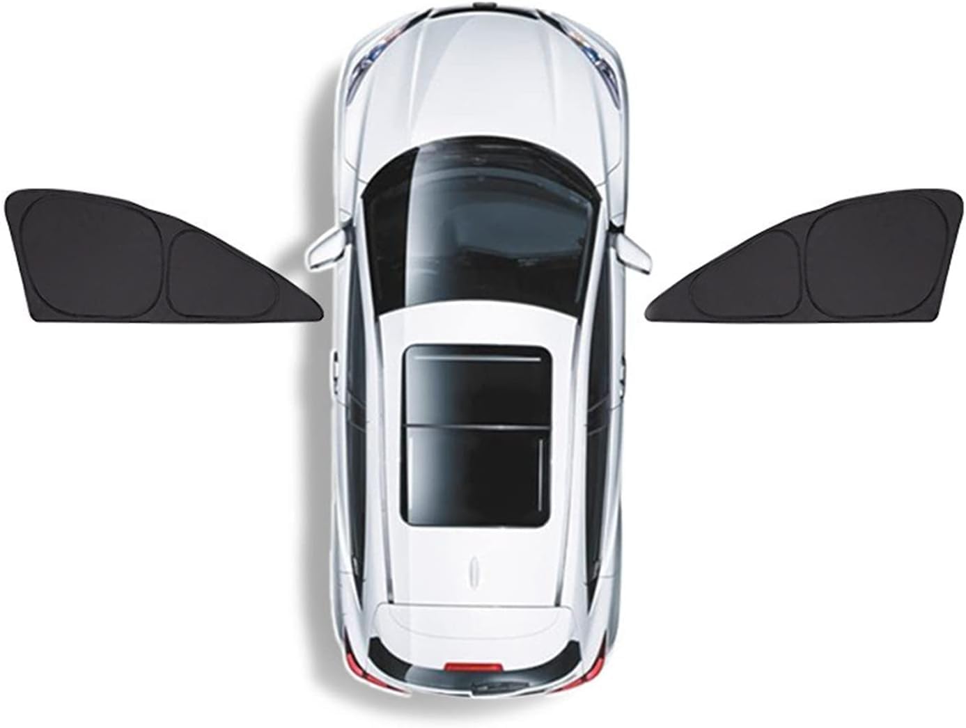 Auto Sonnenschutz für Audi A4 (B8) Sedan B8 2008-2016, Car Vorne Hinten Seitenscheibe Sonnenblende PrivatsphäRe Schutz, Dekoration ZubehöR,C/2Pcs(Front) von LVSH