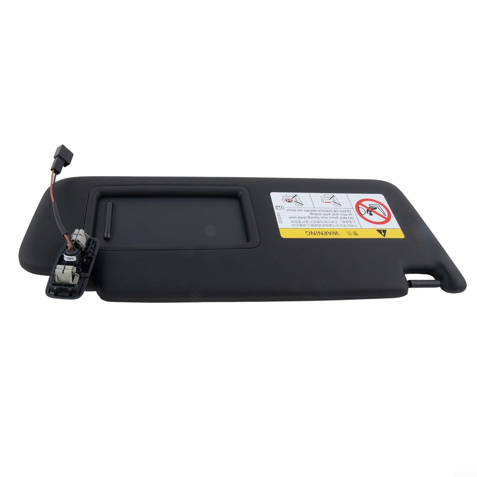 Auto-Sonnenblende mit Make-up-Spiegel für Golf MK7, Sonnenblende, Make-up-Spiegel für Modelle 2014 2017 mit OEM-Teilenummern 5GG857551 und 5GG857552 (rechts) von LVYXON