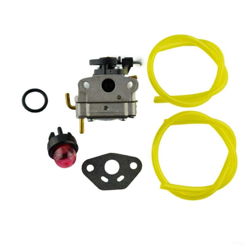 Trimmer-Vergaser 753-08323 für TB635EC TB685EC TB6044XP, Metall-Ersatzteil mit Dichtung, Befestigungsdichtung, für Primerbirne, Kraftstoffleitungen, verbesserte Leistung und Kraftstoffeffizienz von LVYXON