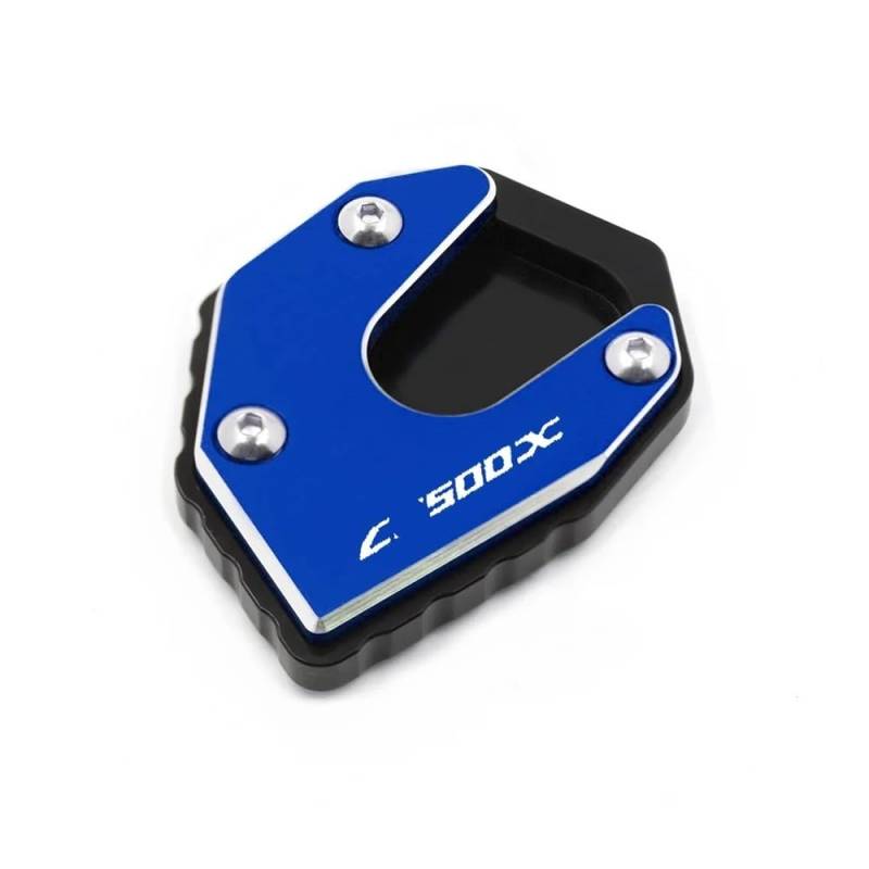 Motorrad Seitenständer-Platte Pad Für CB650F CBR650F CB500F CB500X NC700D Motorrad CNC Ständer Enlarger Unterstützung Pad Platte Fuß Seite Stehen Verlängerung von LWBFUSCWB