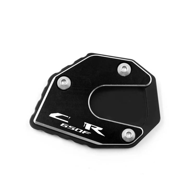Motorrad Seitenständer-Platte Pad Für CB650F CBR650F CB500F CB500X NC700D Motorrad CNC Ständer Enlarger Unterstützung Pad Platte Fuß Seite Stehen Verlängerung von LWBFUSCWB